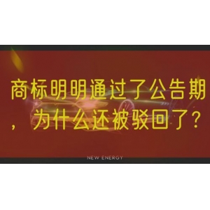 商标明明通过了公告期，为什么还被驳回了？